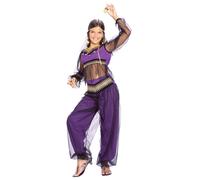 Disfraz De Princesa Harem Para Niñas Bailarinas De La Fantasía Jasmine