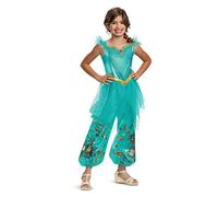 Disfraz de princesa Jasmine para niñas, disfraz oficial de princesa Disney, talla infantil (7-8)