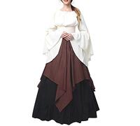 Disfraz de princesa para mujer, disfraz de elfo, para mujer de reina, talla medieval, talla grande, vestido gótico, vestido verde, vestido renacentista vikingo, tallas grandes, largo disfraz de pirata