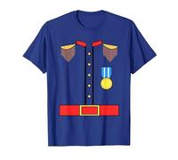 Disfraz de príncipe Encantador Divertido Lindo para niños de Camiseta, Hombre, Azul Real, XXL