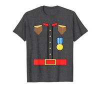 Disfraz de príncipe Encantador Divertido Lindo para niños de Camiseta, Hombre, Jaspeado Oscuro, 4XL