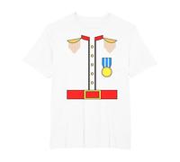 Disfraz de príncipe Encantador Divertido Lindo para niños de Camiseta, Hombre Tallas Grandes, Blanco, 4X Alto