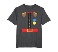 Disfraz de príncipe Encantador Divertido Lindo para niños de Camiseta, Hombre Tallas Grandes, Jaspeado Oscuro, 4X Alto
