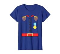 Disfraz de príncipe Encantador Divertido Lindo para niños de Camiseta, Mujer, Azul Real, XS
