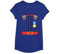 Disfraz de príncipe Encantador Divertido Lindo para niños de Camiseta, Niñas, Azul Real, S