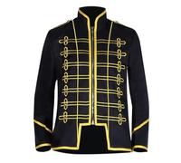 Disfraz de príncipe para Hombre | Conjunto de Manga Larga Royal Pants Jacket,Gótico Halloween Carnaval Cosplay Disfraces