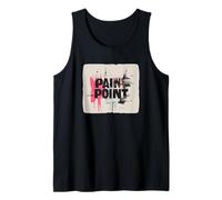 Disfraz de punto de dolor vibrante para adultos y niños Camiseta sin Mangas