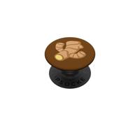 Disfraz de raíz de Jengibre PopSockets PopGrip Adhesivo
