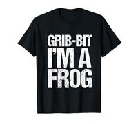 Disfraz de rana Grib-bit I'm A Frog divertido y fácil para Halloween Camiseta