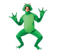 Disfraz De Rana Para Adultos, Estándar
