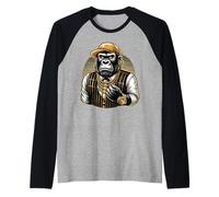 Disfraz de rapero para niños Camiseta Manga Raglan