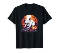 Disfraz de Rata Blanca para un Halloween Espeluznante Camiseta