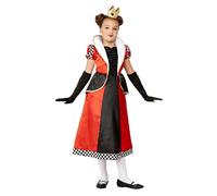 Disfraz De Reina De Corazones Para Niña Pequeña
