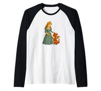 Disfraz de reina dragón para amantes de cuentos de hadas y princesas Camiseta Manga Raglan