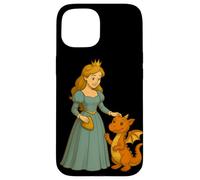 Disfraz de reina dragón para amantes de cuentos de hadas y princesas Carcasa para iPhone 15