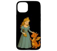 Disfraz de reina dragón para amantes de cuentos de hadas y princesas Carcasa para iPhone 15 Plus