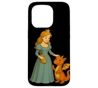 Disfraz de reina dragón para amantes de cuentos de hadas y princesas Carcasa para iPhone 15 Pro