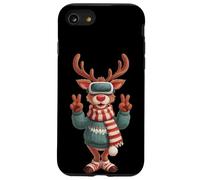 Disfraz de Reno de Realidad Virtual para Adultos y niños Carcasa para iPhone SE (2020) / 7/8