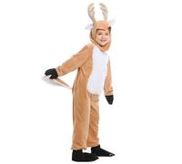 Disfraz de reno genérico - Disfraz de Reno de Navidad, ropa Cosplay | Mono atractivo para niño niña de 3 a 13 años