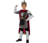 Disfraz de rey Arturo Deluxe para niño 7-9 años