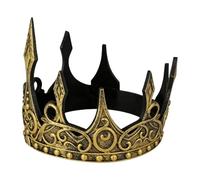 Disfraz de Rey para Hombre,Accesorios para la Cabeza de Temática Oscura,Tocado de Carnaval para Disfraces - para de Disfraces Eventos Temáticos Representaciones Escénicas Producción Cinematográfica Cr