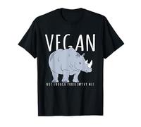 Disfraz de Rinoceronte - Vegano ¿no Hay Suficiente proteína? Camiseta