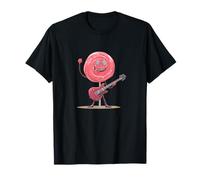 Disfraz de Rockstar Candy para los Amantes de la piruleta y la Guitarra eléctrica Camiseta
