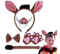 Disfraz De Ropa Realista De Ingresos - Kit De Ropa Premium Para Cosplay Y Halloween | Disfraz De Animales Completos Set Para Fiestas, Juegos Escolares, Eventos temáticos Safari Y Competiciones