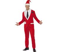 Disfraz De Santa Claus Profesional Deluxe Disfraz Elegante Grotto