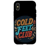 Disfraz de Sello de Club Cool Cold Feet Carcasa para iPhone X/XS