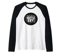 Disfraz de sello de grito de batalla genial Camiseta Manga Raglan
