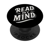 Disfraz de Sello Read my Mind para Hombre y Mujer PopSockets PopGrip Adhesivo