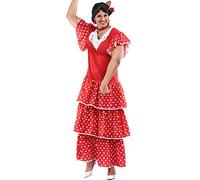 Disfraz de Sevillana con Lunares para hombre