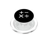 Disfraz de símbolos matemáticos PopSockets PopGrip para MagSafe