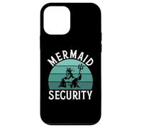 Disfraz de sirena de seguridad para papá, divertido escuadrón familiar a juego Carcasa para iPhone 12 mini