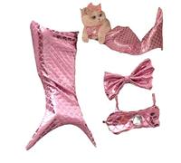Disfraz De Sirenas De Gato, Traje De Gato Con Lazo Y Cola De Sirenas Con Lentejuelas, Suministros Para Mascotas, Disfraces Para Perros Y Gatos Pequeños, Traje De Perro De Ensueño Para Cosplay (<10 Kg)
