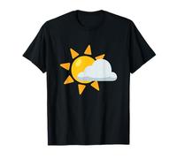 Disfraz de Sol detrás de una pequeña Nube Camiseta