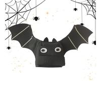 Disfraz de sombrero de murciélago negro: alas oscuras, sombreros ajustables y | Diseño de Halloween Diseño Hatt para Costumme Gathering Cosplay Event Party Accessory Unique Headwear único