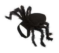 Disfraz de Spider Dog, Traje de araña de Perros, Halloween Peludo de Miedo, Disfraces de Disfraces Ajustables, Atuendo de Gato para Fiesta de Halloween, Mascarada, sesiones de Fotos, s