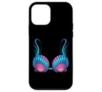 Disfraz de sujetador de concha de sirena Carcasa para iPhone 12 mini