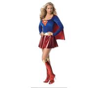 Disfraz de Supergirl de lujo para mujer