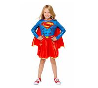Disfraz De Supergirl Sostenible Para Niños