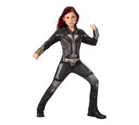 Disfraz De Superhéroe De Viuda Negra Para Niñas De Marvel Comic Book