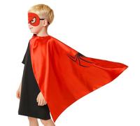 Disfraz de superhéroe KUMSODE, capas y máscaras de superhéroe, juguetes para niños de 3 a 9 años, máscara de disfraz de Halloween, regalo de carnaval para niños