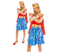 Disfraz De Superhéroe Para Adultos Licenciado De Wonderwoman Rubies