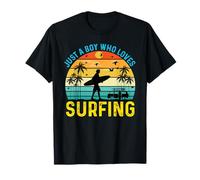 Disfraz de surfista Solo un niño que ama el surf Tabla de Camiseta
