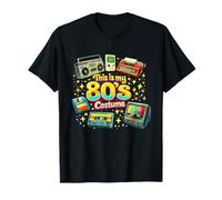Disfraz de This Is My 80's Retro Party Classic Throwback Camiseta