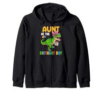 Disfraz de tía de la Fiesta de cumpleaños Dinosaur Squad Auntie Sudadera con Capucha