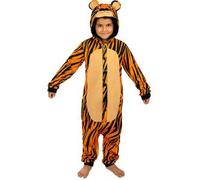 Disfraz de tigre onesie para niños 10-12 años