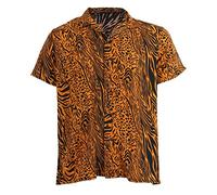 Disfraz de tigre para Halloween de Joe Exotic Fancy Dress - Camiseta de adulto con estampado de tigre para disfraz - Reality T.V.